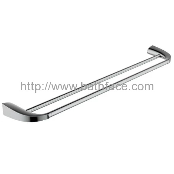 Bathroom Brass Double Towel Rail