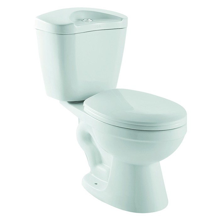 Dual Jet 2 Piece Siphonic Ceramic Toilet