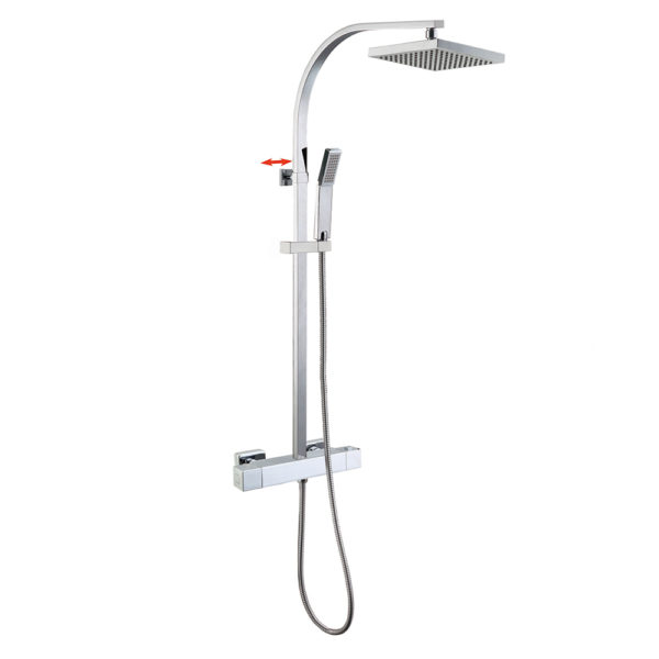 Brass 2 Way Thermostatic Mixing Shower