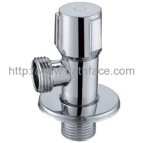 Round Brass Angle Valve