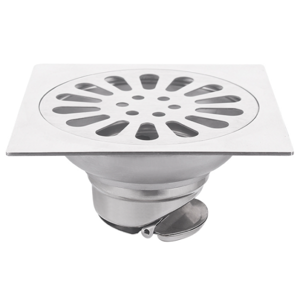 Stink Free Square Shower Drain