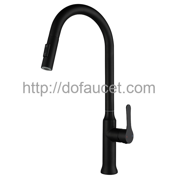 SUS304 Black Kitchen Sink Faucet