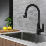 Cold and hot Mix Black Kitchen Tap