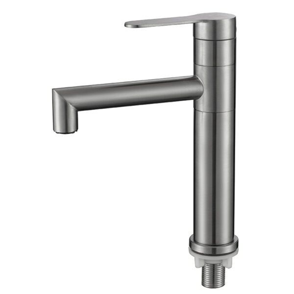 Single Cold Swivel Spout Basin Tap