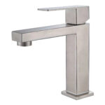 Single Cold Square Basin Tap