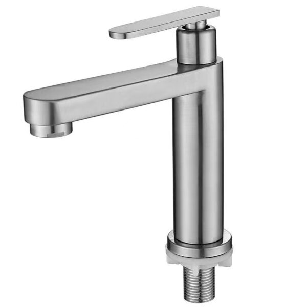 Single Cold Round Basin Tap