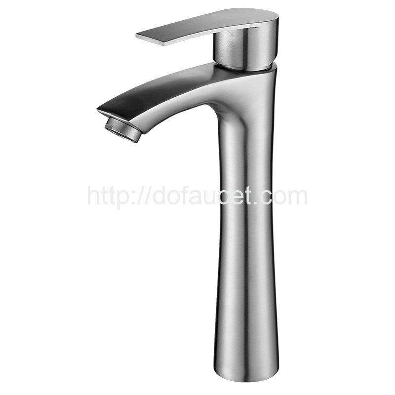 Stainless Steel Art Basin Faucet