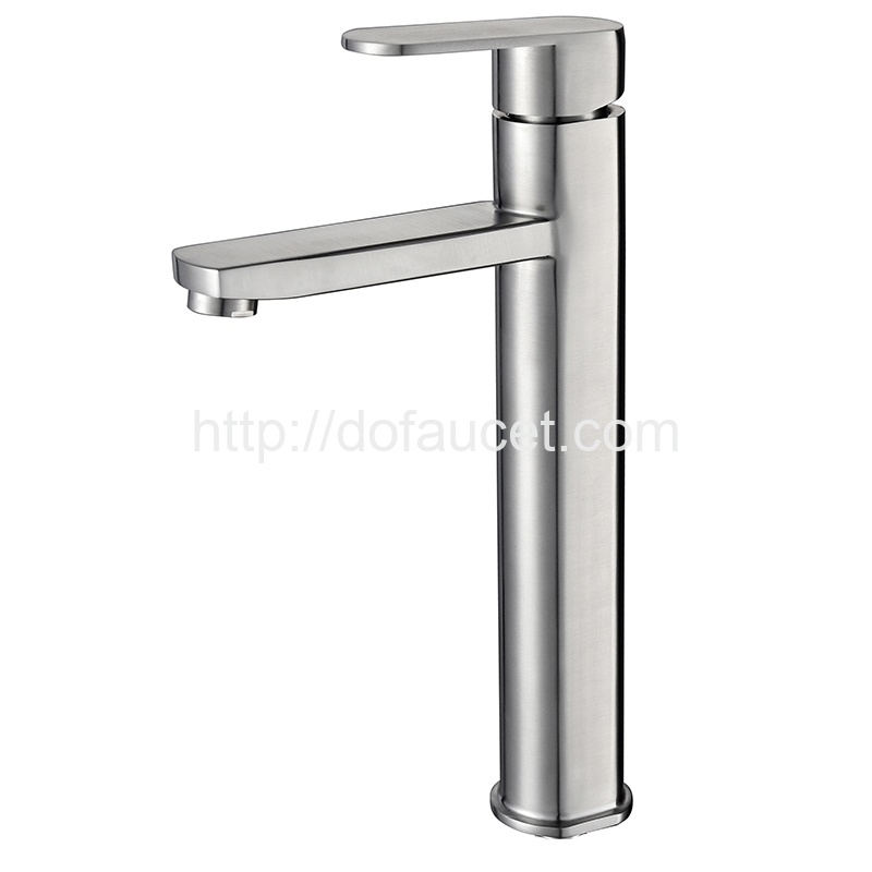 Brushed Finish Basin Mixer