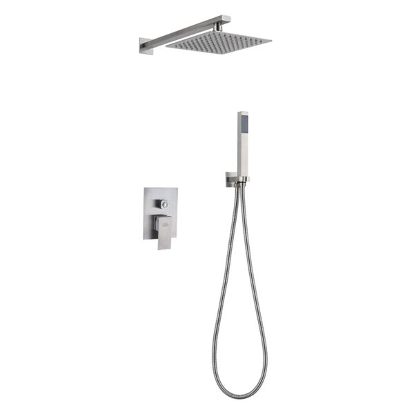 In Wall Square Shower Faucet